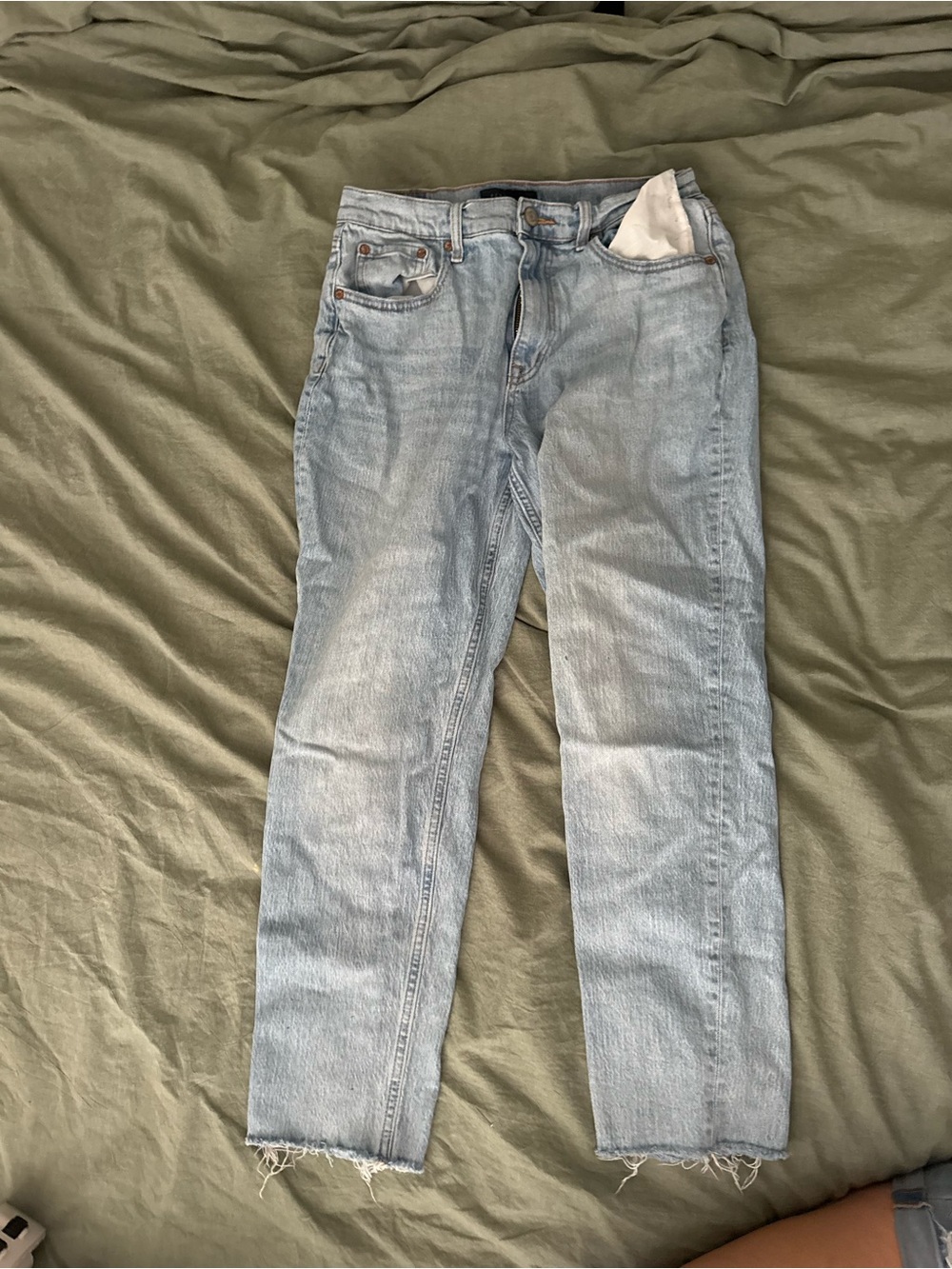 Aeropostale Light Blue Women’s Straight Jeans